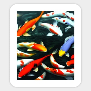 The Art of Koi Fish: A Visual Feast for Your Eyes 24 Sticker